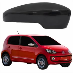 Capa Retrovisor Vw Up 2013 2014 Liso Com Furo Lado Direito Passageiro