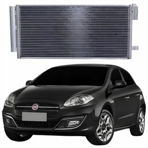 Condensador Fiat Bravo 2011 Até 2016 Com Ar Condicionado Automático Manual