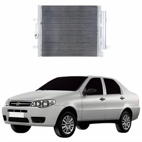 Condensador Fiat Siena 1.8 2003 Até 2019 Com Ar Condicionado