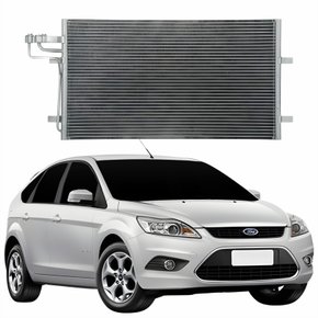 Condensador Ford Focus 2009 2010 2011 2012 2013 Com Ar Condicionado Automático E Manual