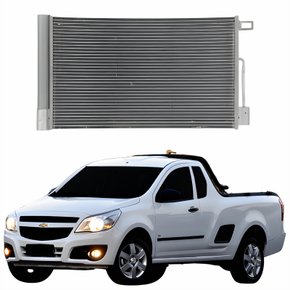 Condensador Gm Montana 2011 Até 2019 Com Ar Condicionado Automático E Mecânico