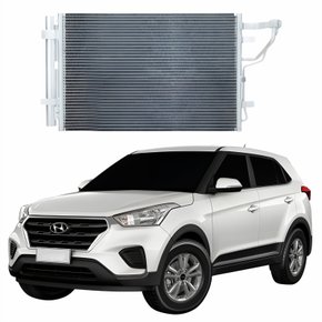 Condensador Hyundai Creta 2015 2016 2017 2018 2019 Com Ar Condicionado Automático E Manual