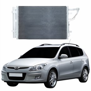 Condensador Hyundai I30 2009 Até 2014 Com Ar Condicionado Automático E Manual
