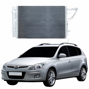 Condensador Hyundai I30 2009 Até 2015 Com Ar Condicionado Automático E Manual