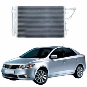Condensador Kia Cerato 2010 Até 2013 Com Ar Condicionado Automático E Manual
