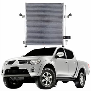 Condensador Mitsubishi L200 Triton 2007 Até 2011 Com Ar Condicionado Automática E Manual