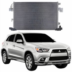 Condensador Mitsubishi Outlander 2011 2012 2013 2014 Com Ar Condicionado Automática E Manual