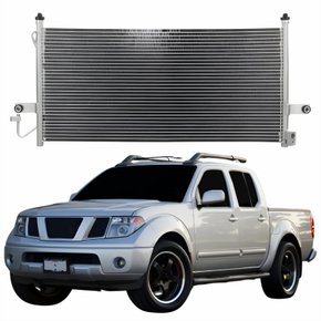 Condensador Nissan Frontier 2002 Até 2007 Com Ar Condicionado Automática E Mecânico