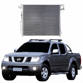 Condensador Nissan Frontier 2008 Até 2014 Com Ar Condicionado Automática E Manual