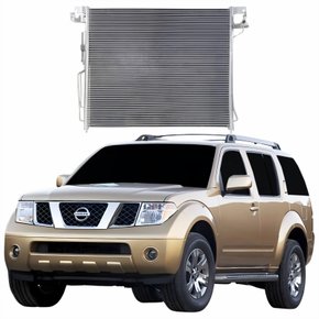 Condensador Nissan Pathfinder 2007 Até 2015 Com Ar Condicionado Automática E Manual