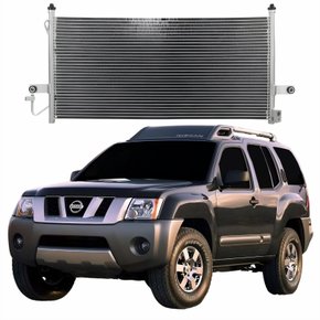 Condensador Nissan Xterra 2002 Até 2007 Com Ar Condicionado Automática E Mecânico