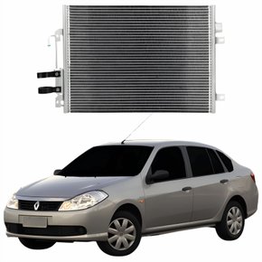 Condensador Renault Symbol 2009 Até 2014 Com Ar Condicionado Manual