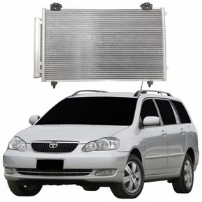 Condensador Toyota Corolla Fielder 2002 Até 2008