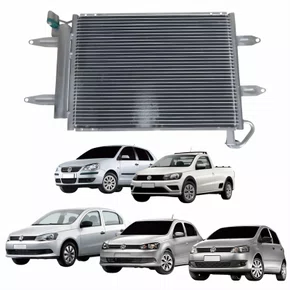 Condensador Vw Gol Voyage Saveiro 2009 Até 2023 Fox 2011 Até 2014 Polo 2002 Até 2015