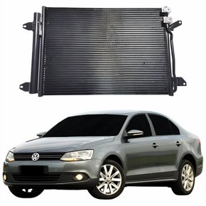 Condensador Vw Jetta 2011 2012 2013 2014 2015 Automático E Mecânico