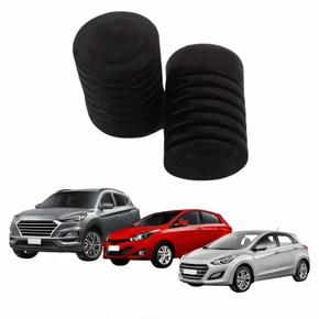 Kit Coxim Batente Capô Hyundai Hb20 I30 Tucson 2 Peças