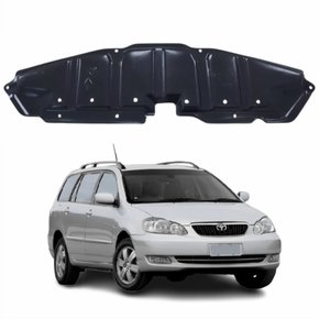Defletor Parachoque Dianteiro Central Toyota Fielder 2003 Até 2008
