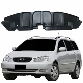 Defletor Para-choque Dianteiro Toyota Fielder 2003 Até 2008 Central