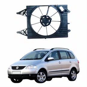 Defletor Ventoinha Vw Spacefox 2006 Até 2012 Com Ar Condicionado Original