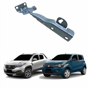 Dobradiça Capo Fiat Mobi 2016 Até 2020 Strada 2020 Até 2023 Lado Esquerdo Motorista
