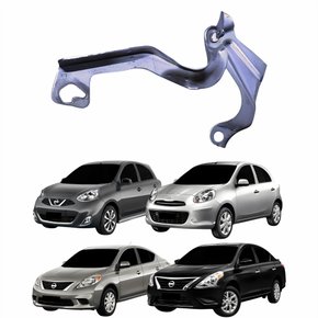 Dobradiça Capo Nissan Versa March 2011 Até 2019 Lado Esquerdo Motorista