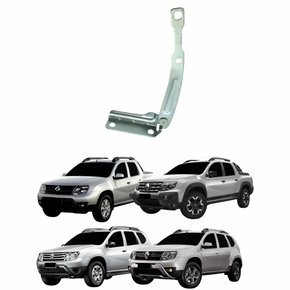 Dobradiça Capo Renault Duster 2011 Até 2019 Oroch 2017 Até 2022 Lado Esquerdo Motorista