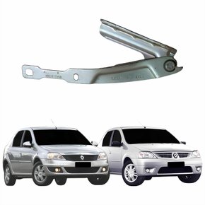 Dobradiça Capo Renault Logan 2007 Até 2014 Lado Direito Passageiro