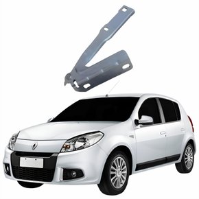 Dobradiça Capo Renault Sandero 2008 Até 2014 Lado Esquerdo Motorista