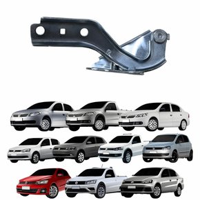 Dobradiça Capo Vw Gol Voyage Saveiro G5 G6 G7 2008 Até 2020 Fox 2011 Até 2014 Lado Esquerdo Motorista