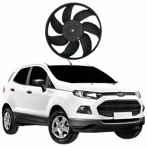 Eletroventilador Ventoinha Ford Ecosport 2013 Até 2017 Com Ar Condicionado