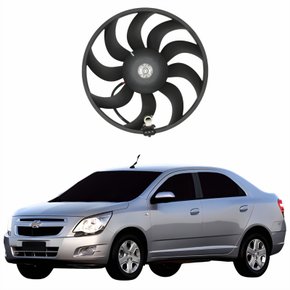 Eletroventilador Ventoinha Gm Cobalt 2012 2013 2014 2015 2016 Com E Sem Ar Condicionado Automático E Mecânico