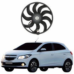 Eletroventilador Ventoinha Gm Onix 2012 2013 2014 2015 2016 2016 Com E Sem Ar Condicionado Automático E Mecânico