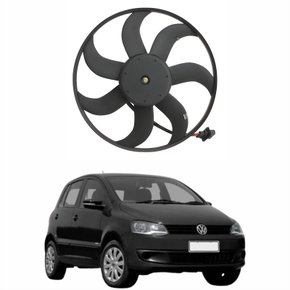 Eletroventilador Ventoinha Vw Fox 2006 Até 2013 Com Ar Condicionado 3 Fios