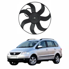 Eletroventilador Vw Spacefox 2006 Até 2023 Com Ar