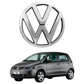 Emblema Dianteiro Vw Fox 2003 Até 2010