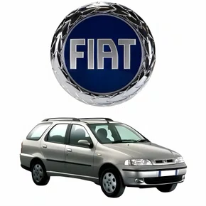 Emblema Grade Fiat Palio Weekend G2 2001 Até 2006 Capô