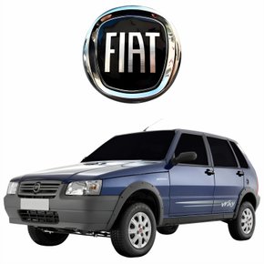 Emblema Grade Fiat Uno 2004 2005 2006 2007 Preto