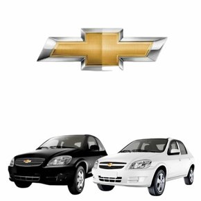 Emblema Grade Gm Celta Prisma 2012 Até 2014 Gravata