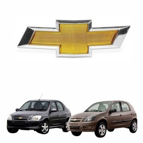 Emblema Grade Gm Celta Prisma 2012 até 2015