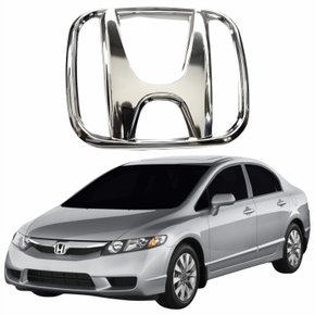 Emblema Grade Honda New Civic 2007 Até 2014