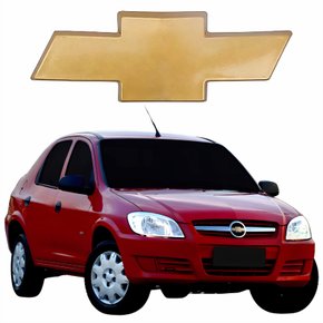 Emblema Grade Prisma 2007 Até 2011 Gravata