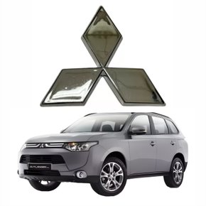 Emblema Grade Radiador Mitsubishi Outlander 2014 e 2015