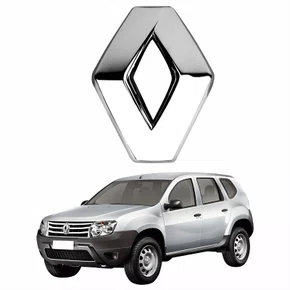 Emblema Grade Radiador Renault Duster 2012 Até 2019