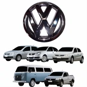 Emblema Grade Vw Gol Saveiro Polo Voyage 2008 Até 2012 Kombi 2009 Até 2012
