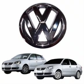 Emblema Grade Vw Polo 2008 Até 2012