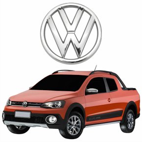 Emblema Grade Vw Saveiro Cross G6 2015 2016 2017 2018 2019