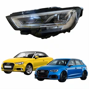 Farol Principal Audi A3 RS3 2016 2017 2018 2019 Lado Esquerdo Motorista