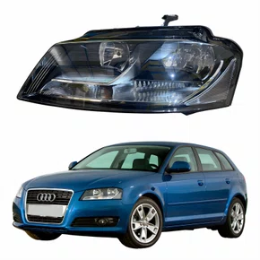 Farol Principal Audi A3 Sportback 2008 2009 2010 2011 2012 Lado Esquerdo Motorista