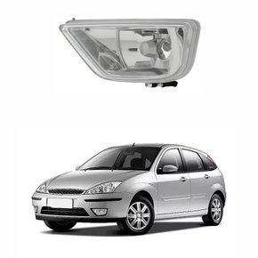 Farol Auxiliar de Milha Ford Focus 2004 Até 2008 Lado Esquerdo Motorista
