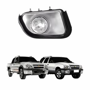 Farol Auxiliar De Milha Gm S10 Blazer 2001 Até 2009 Lado Direito Passageiro